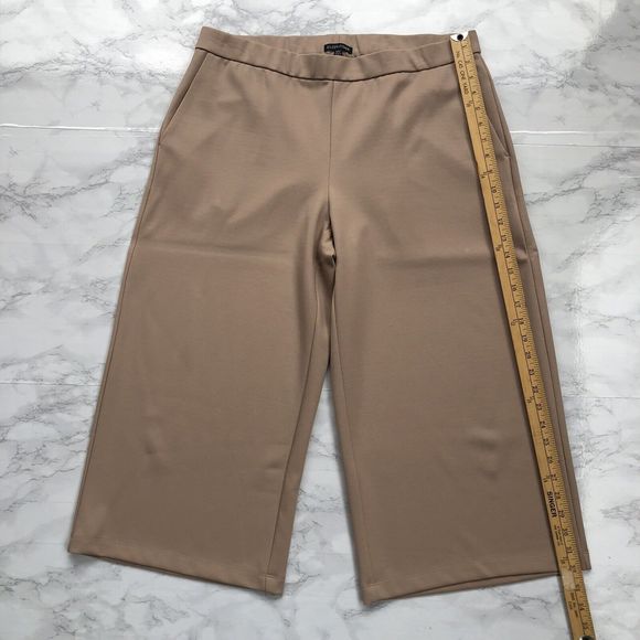 Eileen Fisher Tan Wide Leg Pants - Picture 5 of 11